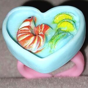 Super cute girls cartoon adjustable ring